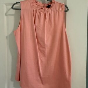 Ann Taylor Factory Sleeveless Blouse in Light Peach